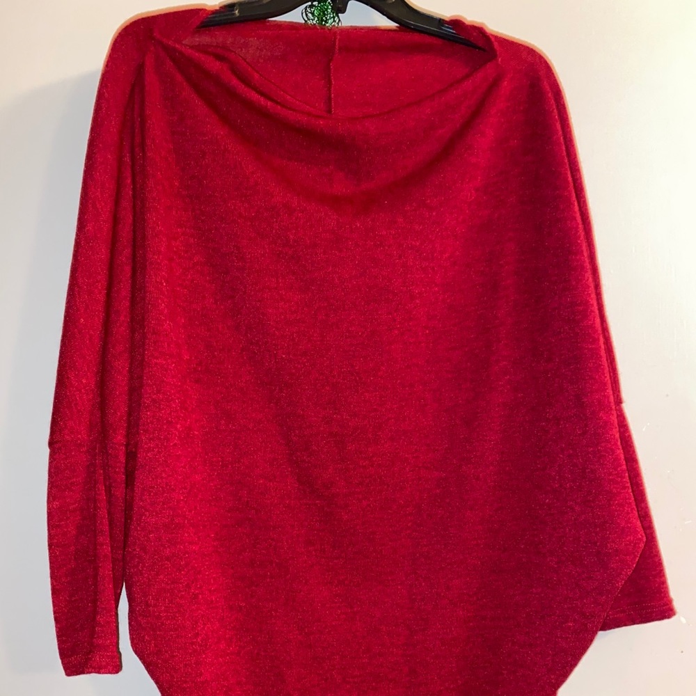 Burgundy dress